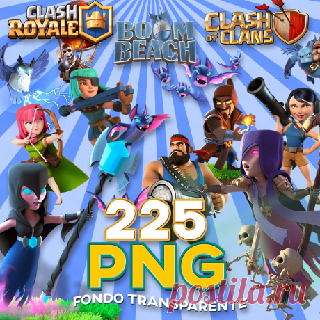 Imágenes PNG de Clash of Clans Royale y Boom Beach | pngwebblog