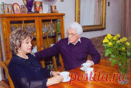 Народный артист СССР Олег Стриженов с супругой Лионеллой  Пырьевой