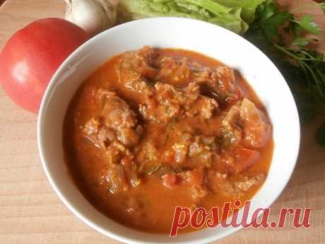 Тушеное мясо с подливкой по-арабски - Восток на вашей кухне