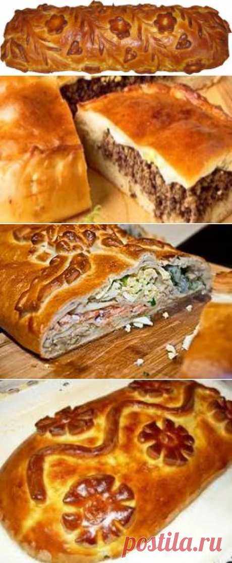 Такая Разная Кулебяка.Сборка Рецептов. .