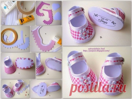 МК и выкройки. Шьем обувь для кукол | all Dolls