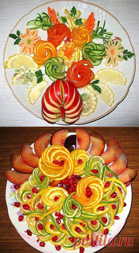 (+1) - Украшения из разных продуктов | ВКУСНО ПОЕДИМ!
