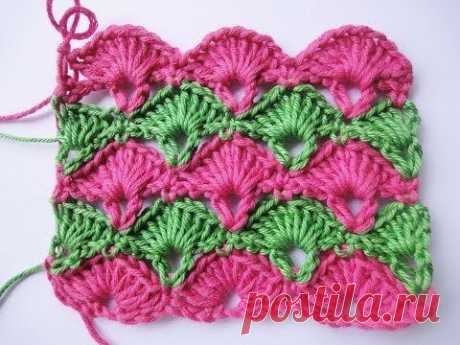 Узор &quot;ВЕЕР&quot; Crochet Pattern