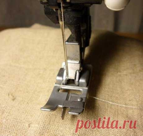 ​Потайной шов на швейной машинке — Сделай сам, идеи для творчества - DIY Ideas