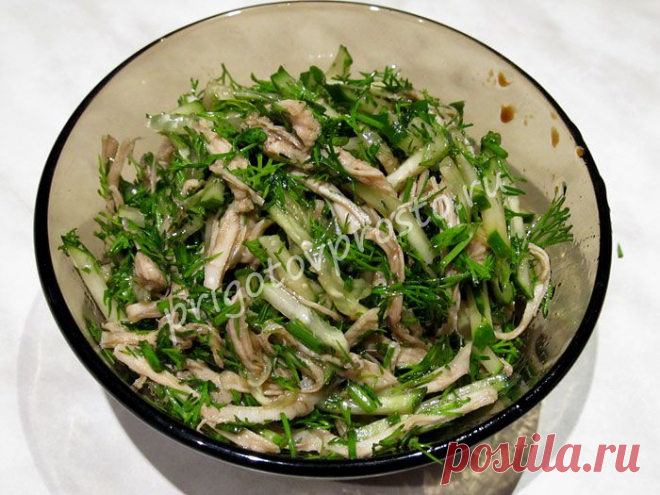 Вкусный  с куриной грудкой