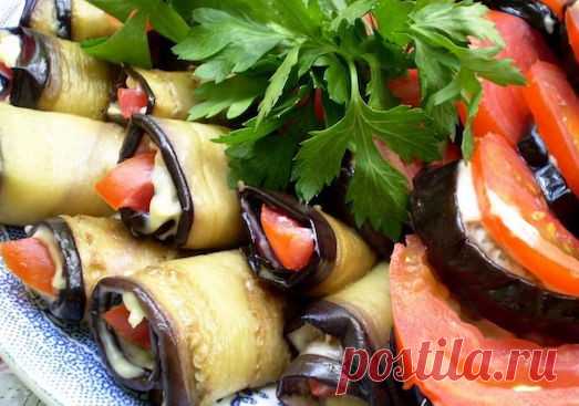Потрясающе вкусная закуска из баклажан «Тёщин язык»!