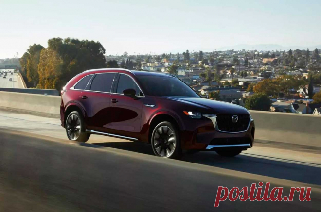 Mazda CX-90 2024: характеристики, салон, фото