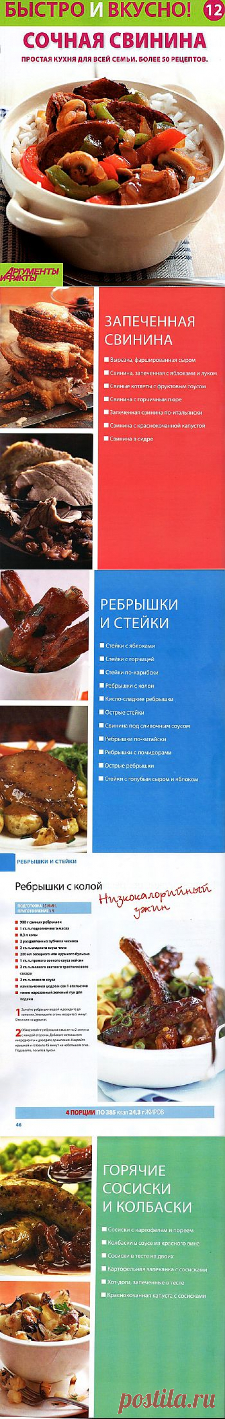 Быстро и вкусно! Сочная свинина..