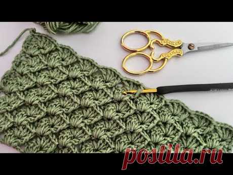 KOLAY TIĞ İŞİ ÖRGÜ MODELLERİ / Örgü Bebek Battaniyesi Yapımı / Crochet Blanket Patterns
