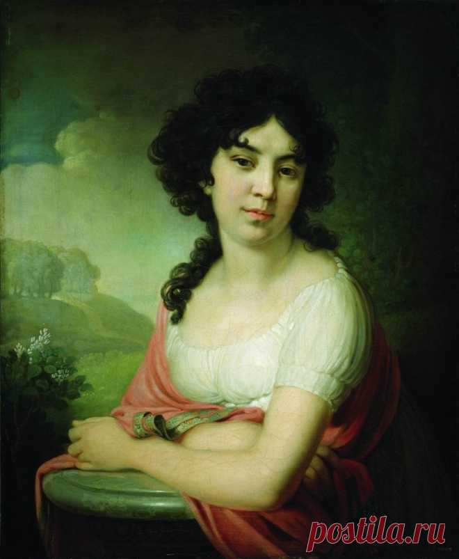 Анна Петровна Лопухина, в замужестве княгиня Гагарина - любимица и фаворитка Павла I.
