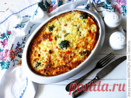 Куриная запеканка с овощами - пошаговый рецепт приготовления с фото