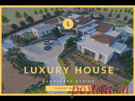 luxury Residence Landscape Animation in lumion 10 | Lumion 10 Animation of Farm house
