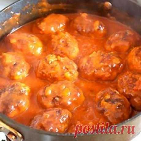 Котлеты с подливкой