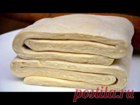 ✧ БЫСТРОЕ СЛОЕНОЕ ТЕСТО За 15 минут! СЕКРЕТ Приготовления ✧  Puff pastry in 15 minutes ✧ Марьяна