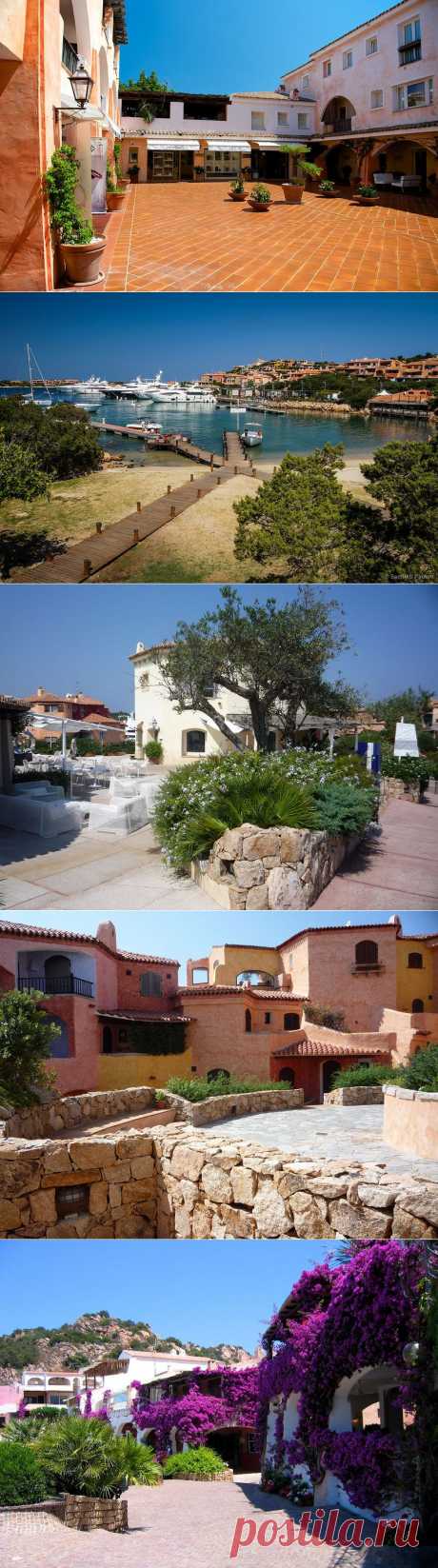 Курорт Порто-Черво (Porto Cervo) на острове Сардиния. Италия.