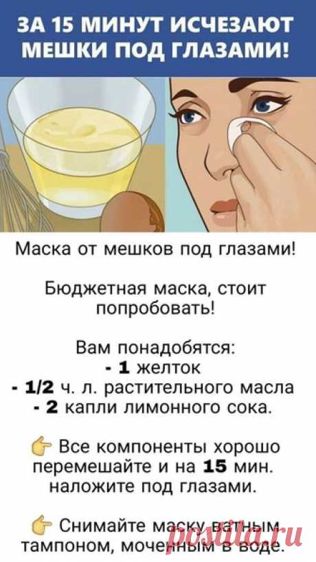 Маска от мешков под глазами