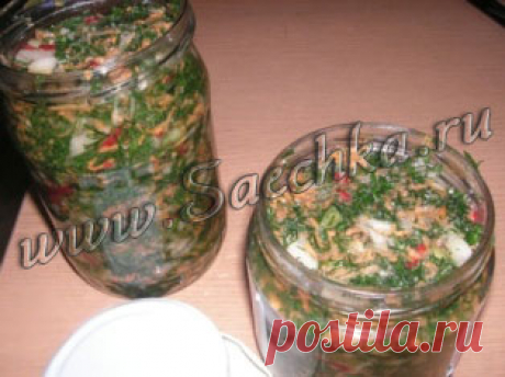 Зеленая заправка для супов | Saechka.Ru - рецепты с фото