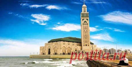 Марокко: Касабланка.  
На панораме AirPano из легендарного города Касабланка вы увидите самое высокое религиозное сооружение мира  |  Достопримечательности / Путешествия / Моя Планета