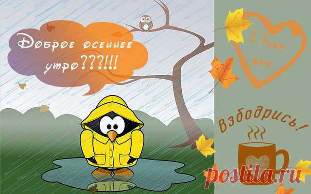 Красивые картинки с добрым осенним утром