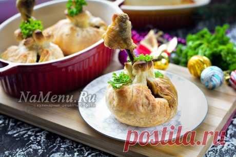 Куриные голени в тесте в духовке с черносливом и орехами: рецепт с фото пошагово