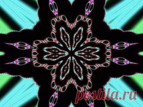 Digital Fractal Kaleidoscope  Free Stock Photo HD - Public Domain Pictures