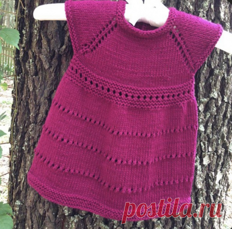 Cute Baby Dress — All Knitting Ideas