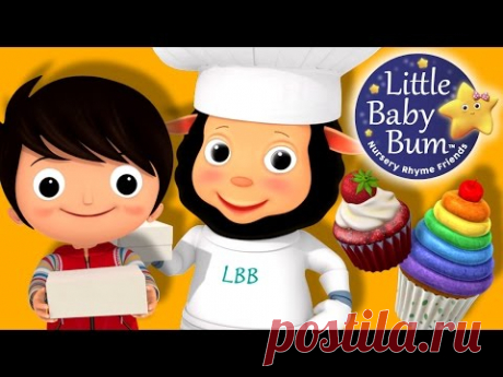 The Muffin Man | Nursery Rhymes | By LittleBabyBum!