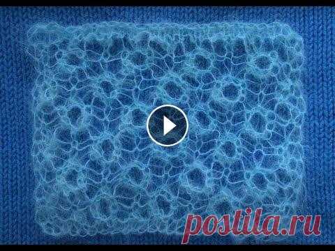 Вяжем шетландский узор Птичий глаз Bird's Eye Pattern Один из самых красивых шетландских узоров "птичий глаз". Все ряды вяжутся лицевыми петлями. Уровень сложности высокий, но это только на перв...