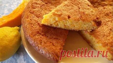 Сладкий пирог из тыквы с корицей » Вкусно и полезно