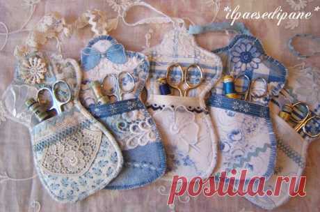 Сердечки, куколки и другие поделки от Maristella.