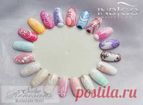 (1) by Magdalena Traks, Indigo Educator! Follow us on Pinterest. Find more inspiration at www.indigo-nails.com #nailart #nails #indigo #pastel | nogti