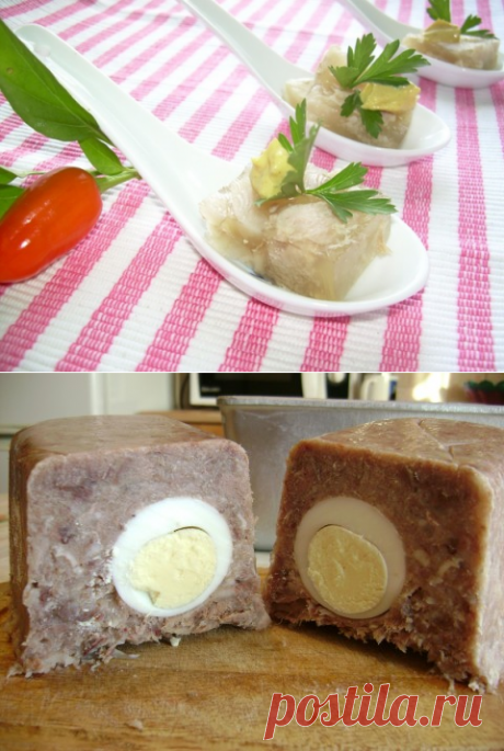Сальтисон (зельц) — вкусный родственник холодца — Вкусные рецепты