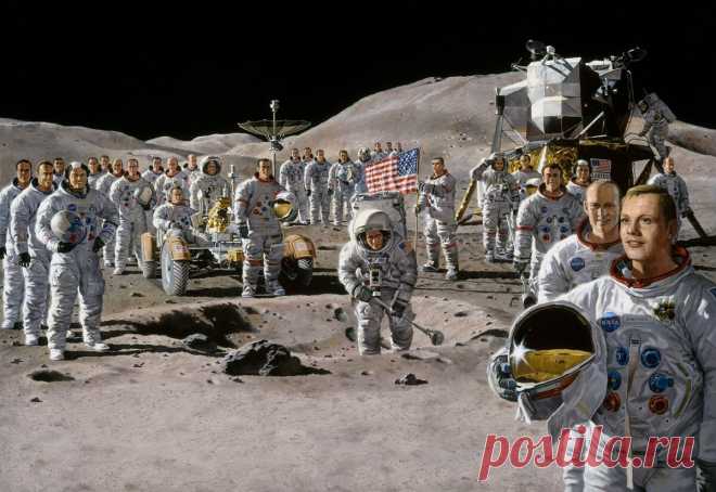 «Чанъэ-2» показала настоящие фото, демонстрирующие высадку американцев на Луну | Космос и Наука | Яндекс Дзен