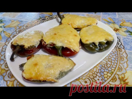 Такой Вкусный Фаршированный  Перец ещё   не кто не  делал ! 2