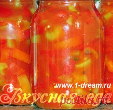 Вкусное лечо из болгарского перца и помидоров на зиму - Вкусная еда