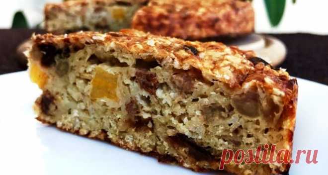Пирог из овсянки на завтрак: вкусно, полезно и просто! Без муки и сахара Пирог получается очень вкусным и очень полезным, сладким за счет того, что в состав входит масса сухофруктов. Для приготовления вам потребуются такие ингредиенты: — овсянка, 200 г; — яйцо, 1 шт; — сода, 1\2 ч.л, гасим уксусом; — творог, 200 г; — изюм, курага, чернослив по 50 г; — кефир жирный, 250 мл. Процесс приготовления […]