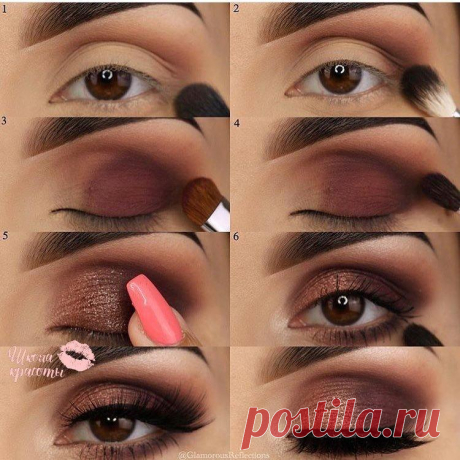 Как правильно сделать классический вечерний макияж глаз &#128293;&#128149;