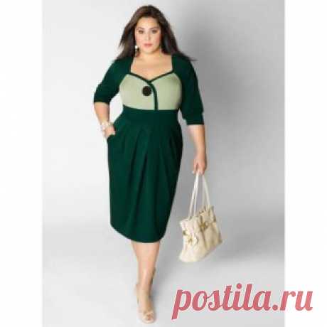 Платье-футляр для полной девушки | Trendays.ru