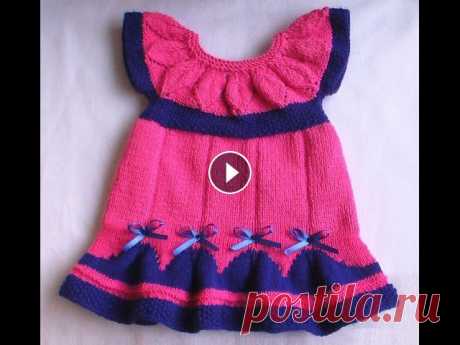 Детские Платья для Девочки Спицами 2019 / Children's Dresses for Girls / Kinderkleider für Mädchen Детские Платья для Девочки, Спицами связанные, прекрасно дополнят образ милой принцессы. Ваша малышка будет выглядеть восхитительно, если облачиться в...