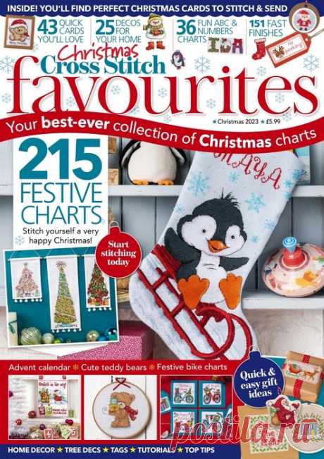 Коллекция вышивки в журнале «Cross Stitch Favourites - Christmas 2023» | Интересные идеи для вдохновения «Cross Stitch Favourites» — журнал, в каждом выпуске которого, вы найдете прекрасные тематические проекты, ваших любимых персонажей, советы и рекомендации от ведущих дизайнеров.