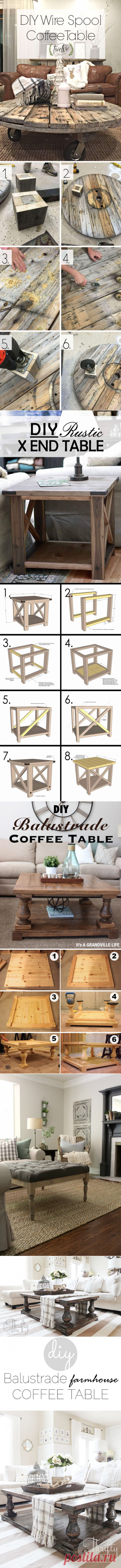25 Best DIY Farmhouse Coffee Table Ideas and Designs for 2018