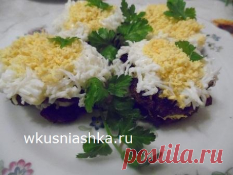 закуска из говяжьей печени «Ромашки» | Кулинарные рецепты вкусно