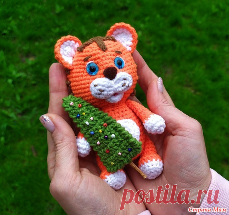Тигренок амигуруми - игрушка крючком - Вязание - Страна Мам
