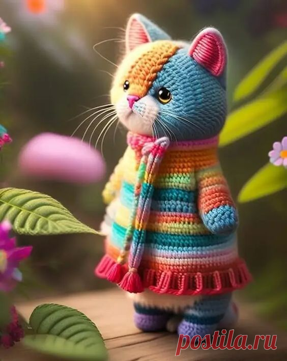 Необыкновенно уютные вязаные игрушки. Подборка для вдохновения - Сам себе мастер - 16 августа - 43268388701 - Медиаплатформа МирТесен