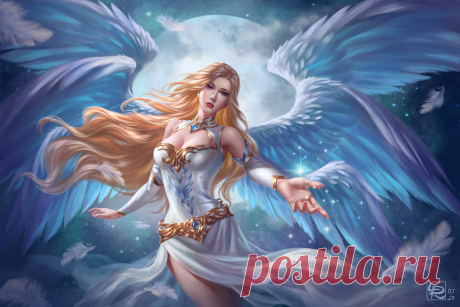 Angel by crystalrain272 on DeviantArt