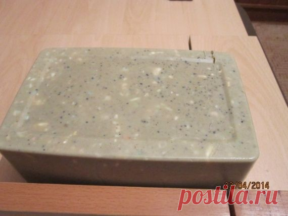 Мыло "Горчичное" для мытья посуды, изготовленное из обмылков : мастер-класс