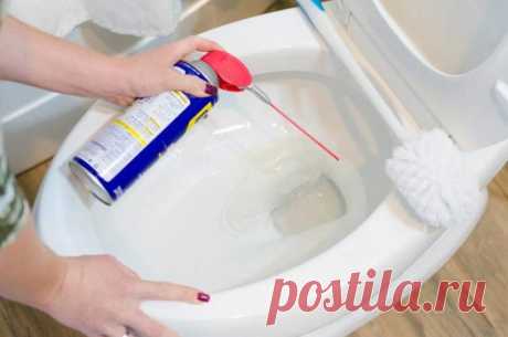 Моя подруга поведала мне, что пользуется WD-40. Это средство творит чудеса
