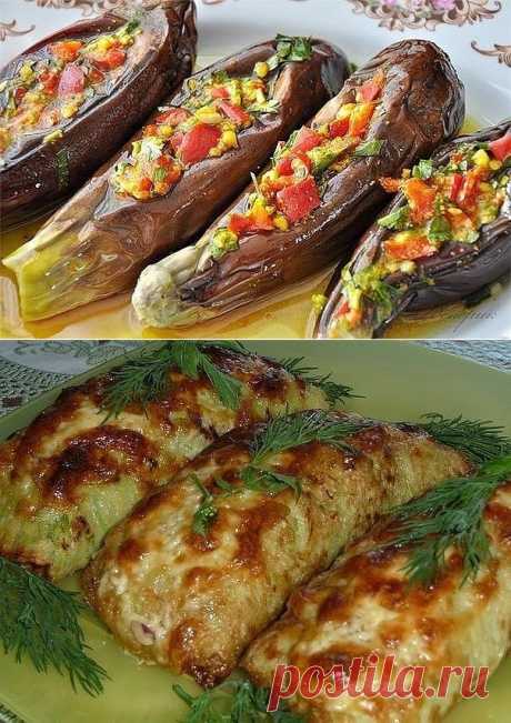 Блюда из кабачков и баклажанов