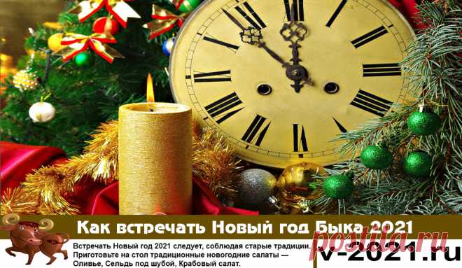 Как встречать Новый год 2021: что одеть, готовить, приметы и идеи
