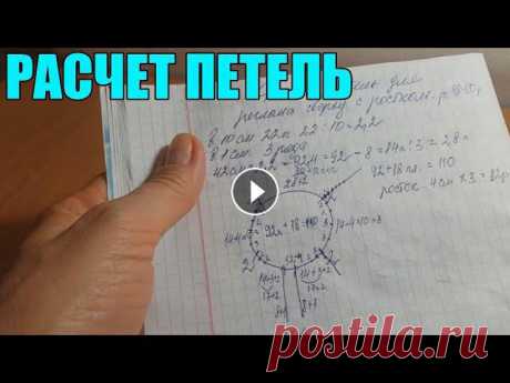 Расчет петель для реглана сверху с ростком,на р-р 48-50 Всех приветствую на своем канале по вязанию.Друзья,мне очень важно знать, что вам нравятся мои ролики.Так что если вам нравится что я делаю,прошу вас,...